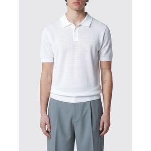 Roberto Collina Polo Shirt Men White
